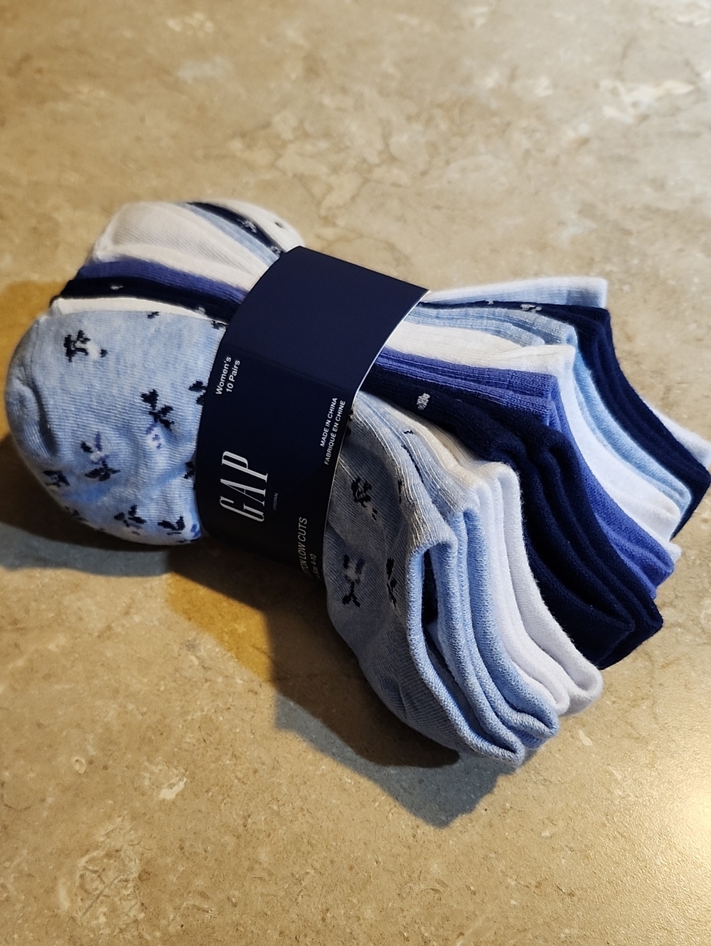 GAP Low Cuts No Show Socks - 10 Pair